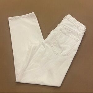 Agolde Criss Cross White Jeans Size 26